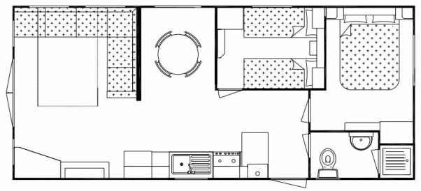 Horizon Retreat 2 bedroom layout